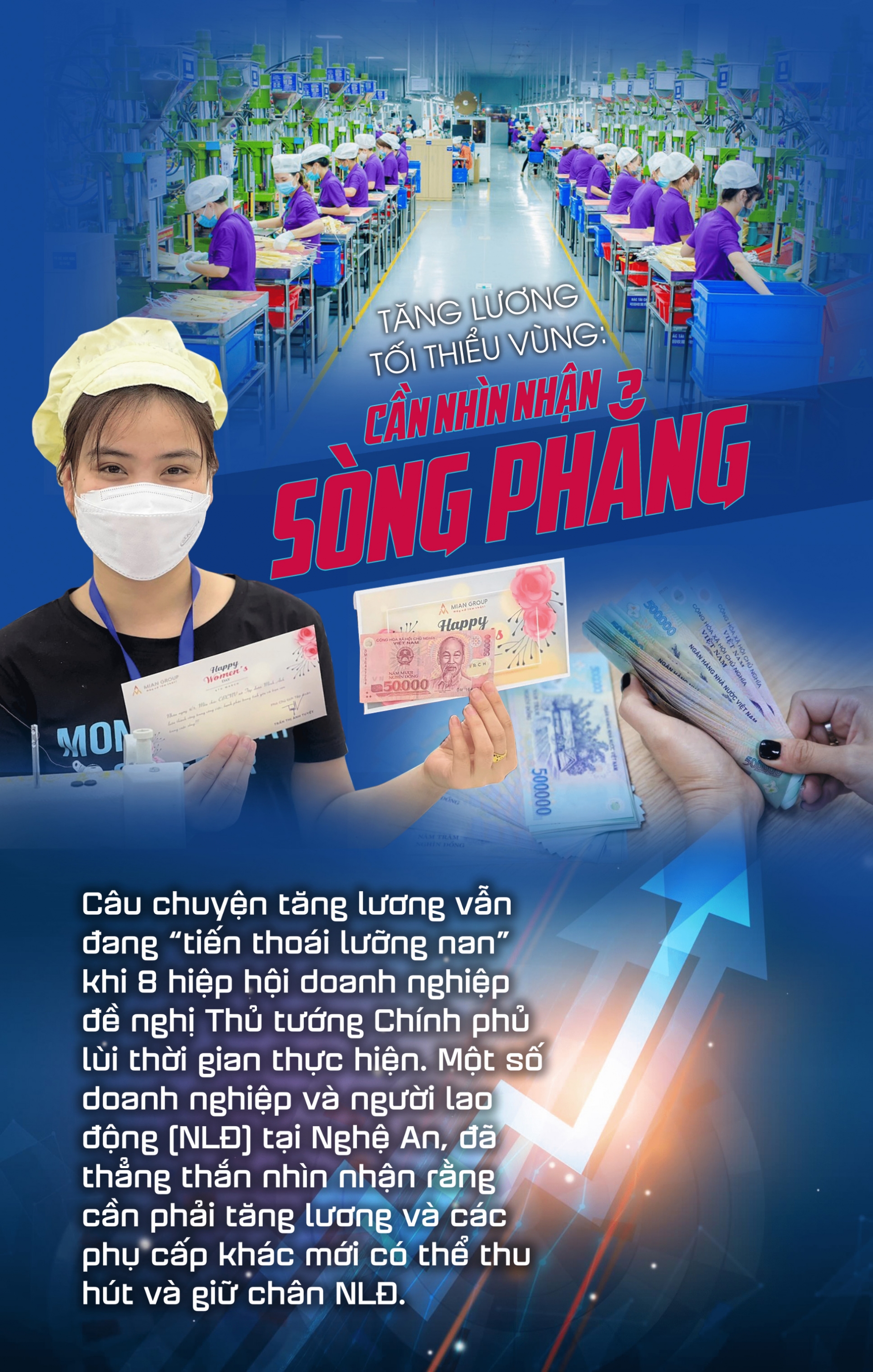 Tăng lương tối thiểu vùng: Cần nhìn nhận sòng phẳng