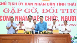 Nhiều vấn đề công nhân kiến nghị được tháo gỡ thông qua đối thoại với lãnh đạo tỉnh