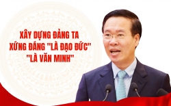 Xây dựng Đảng ta xứng đáng 