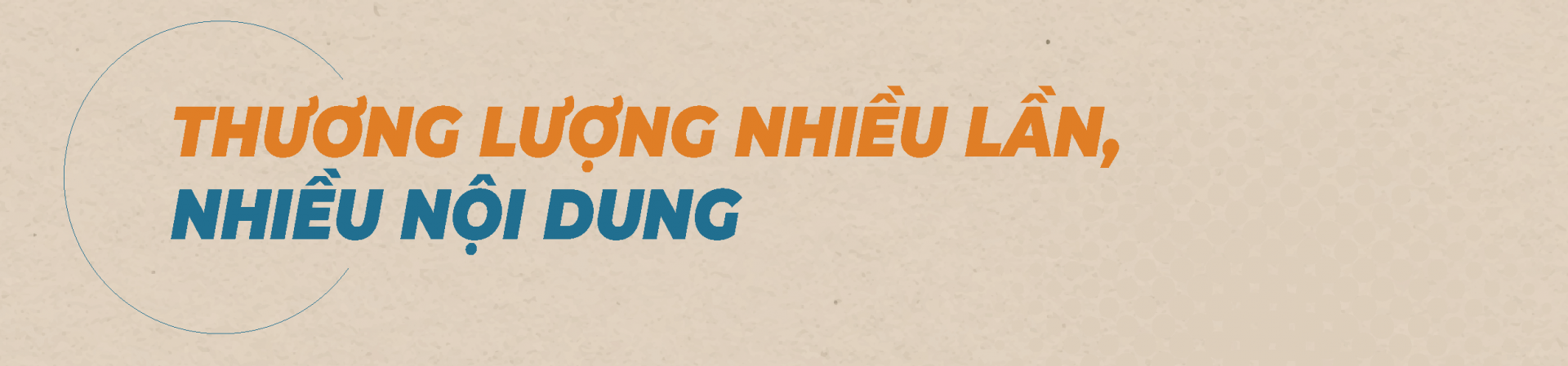 Thương lượng ở doanh nghiệp bắt đầu từ những giá trị rất nhỏ