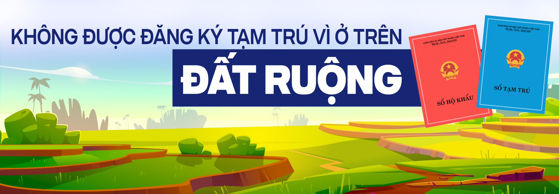 Công nhân thuê trọ trên... ruộng!