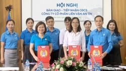 Công đoàn ngành GTVT Hải Dương tiếp nhận CĐCS trực thuộc