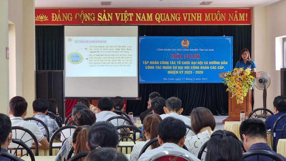 Một số điểm mới về đại hội công đoàn nhiệm kỳ 2023-2028