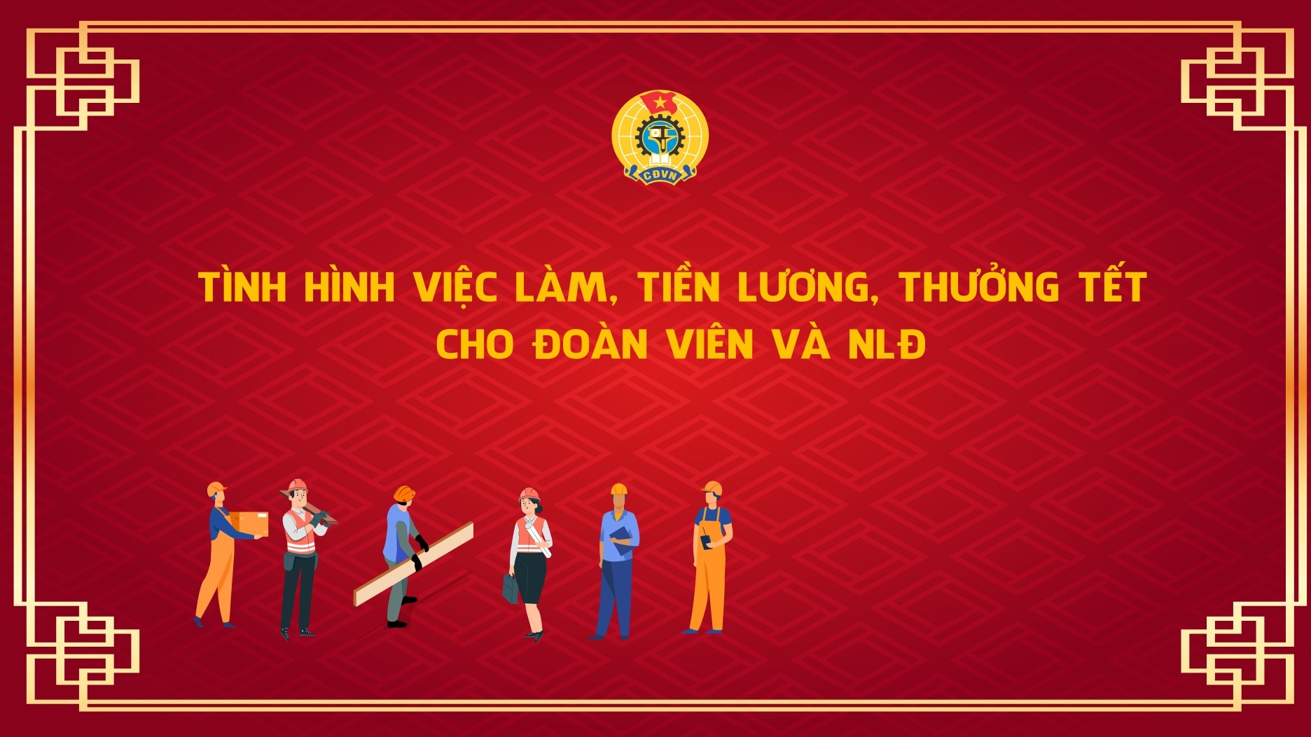 Tình hình việc làm, tiền lương, thưởng Tết của người lao động