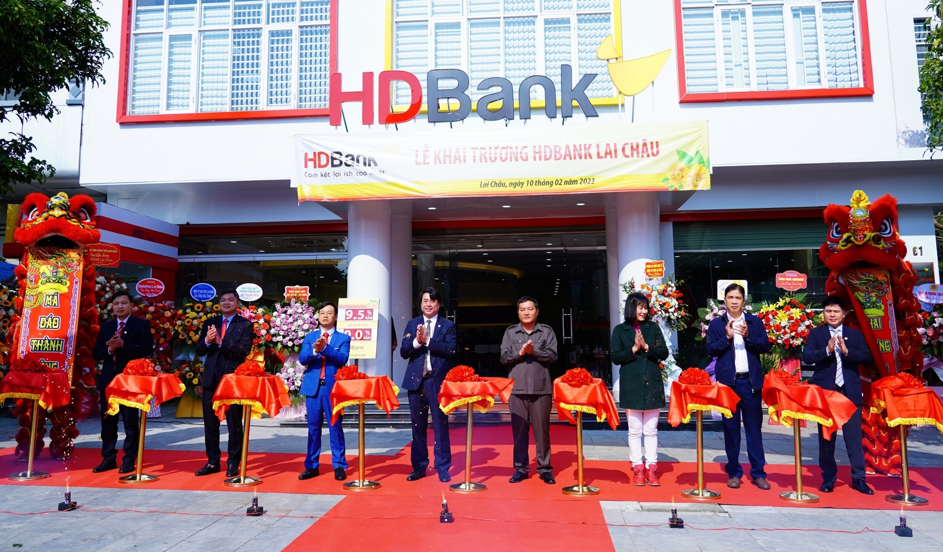 Mở chi nhánh mới hiện đại, HDBank tiếp thêm nguồn lực cho kinh tế Lai Châu