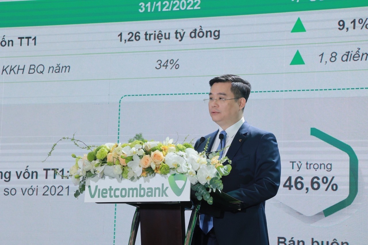 Ông Nguyễn Thanh Tùng - Phó Tổng Giám đốc phụ trách Ban điều hành Vietcombank