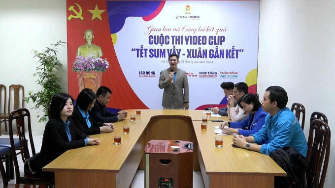 Ấm ấp buổi giao lưu và công bố kết quả cuộc thi video clip "Tết sum vầy, Xuân gắn kết"