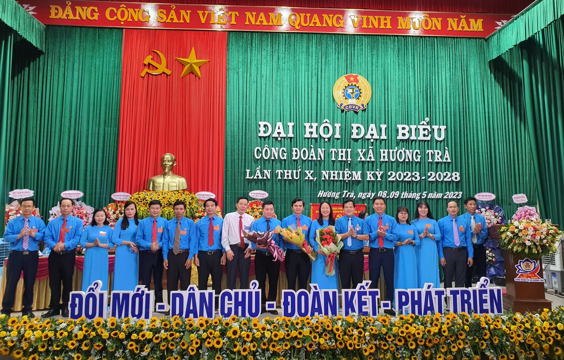 Thừa Thiên Huế: Tổ chức thành công đại hội công đoàn đầu tiên cấp trên trực tiếp cơ sở