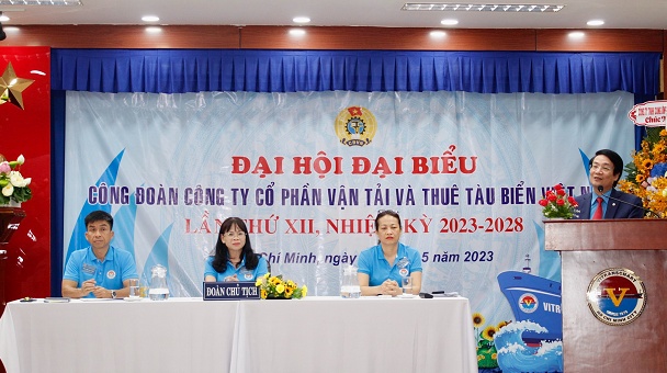 Công đoàn Vitranschart:  Tiếp tục chăm lo tốt đội ngũ sỹ quan, thuyền viên