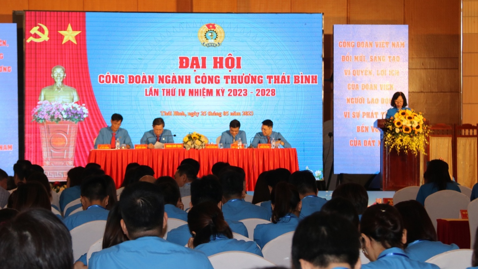 Đại hội Công đoàn ngành Công thương Thái Bình lần thứ IV, nhiệm kỳ 2023 - 2028