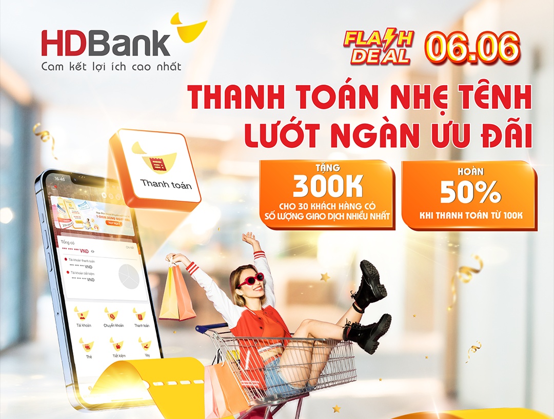 Sung túc như App HDBank, miệt mài “chào sân” tính năng mới và luôn ngập tràn ưu đãi