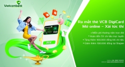 Vietcombank chính thức ra mắt thẻ Ghi nợ quốc tế VCB DigiCard