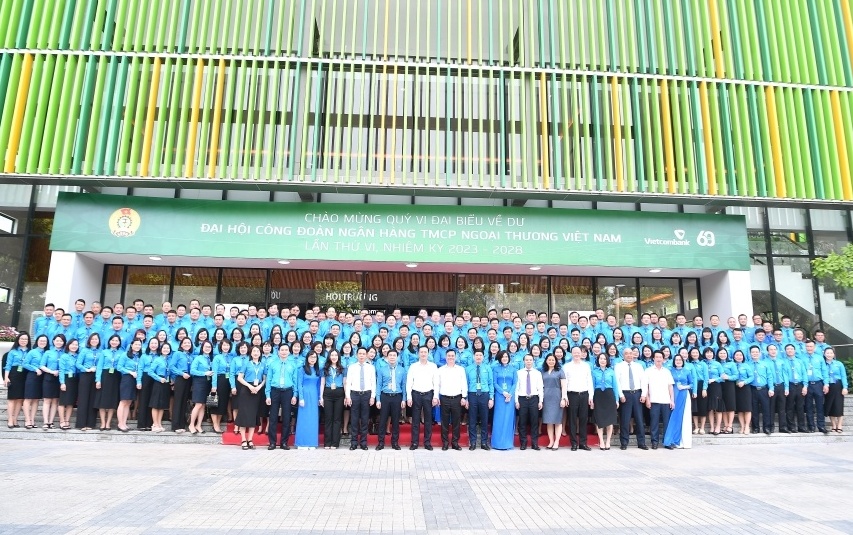 Đại hội Công đoàn Vietcombank lần thứ VI, nhiệm kỳ 2023 - 2028 thành công tốt đẹp