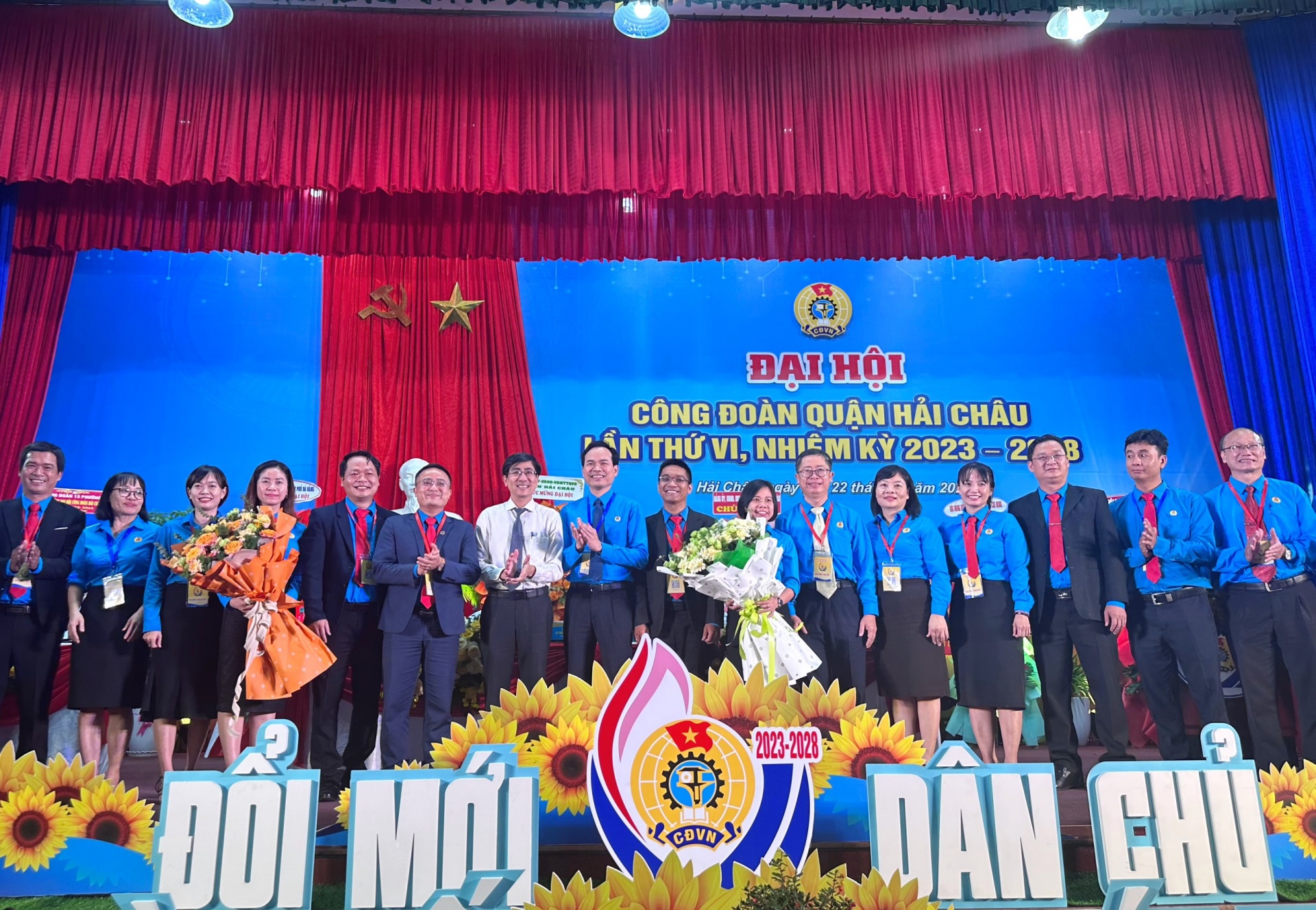 Đồng chí Lữ Trọng Phương tái đắc cử Chủ tịch LĐLĐ quận Hải Châu khóa VI