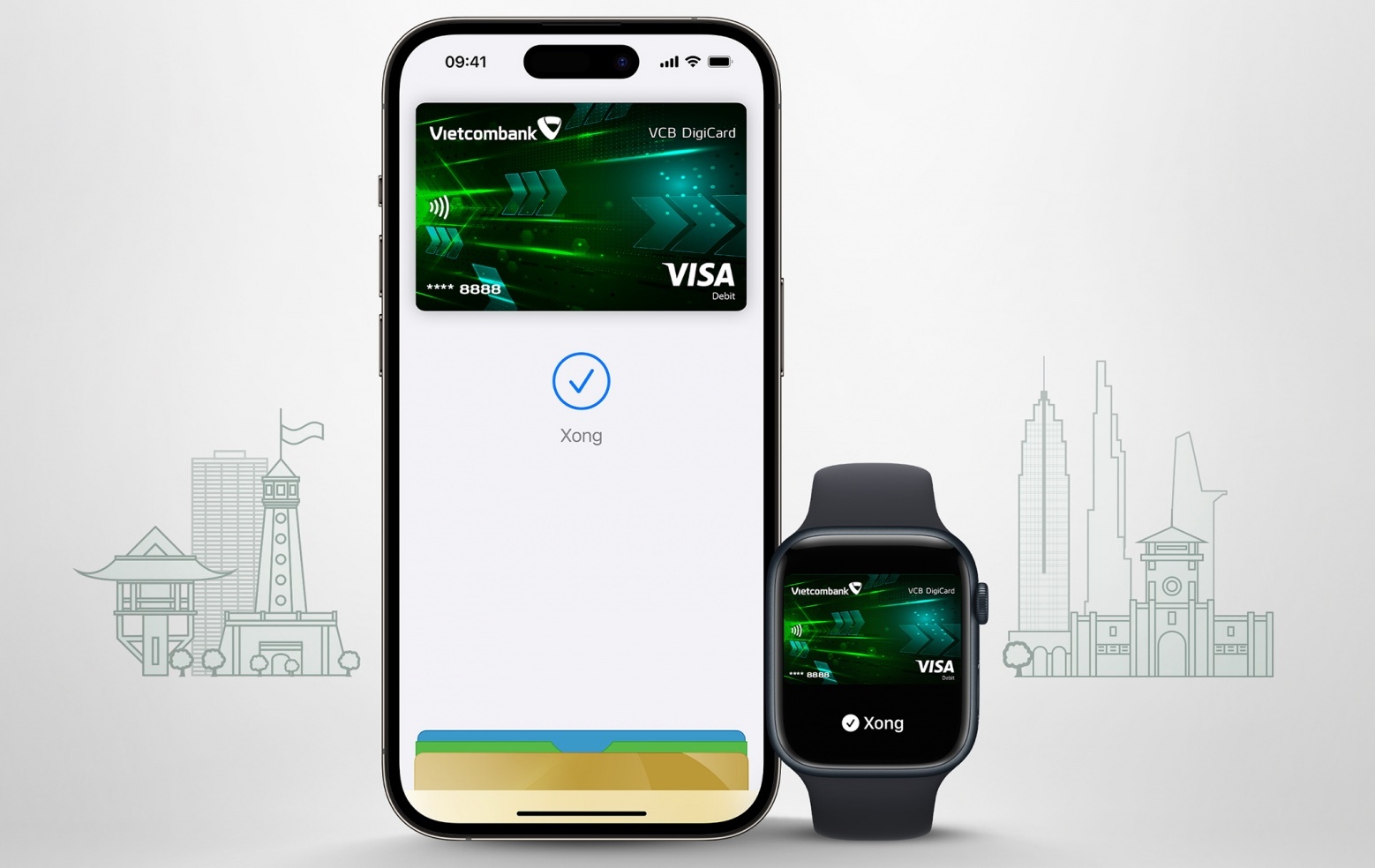 Vietcombank giới thiệu Apple Pay đến khách hàng