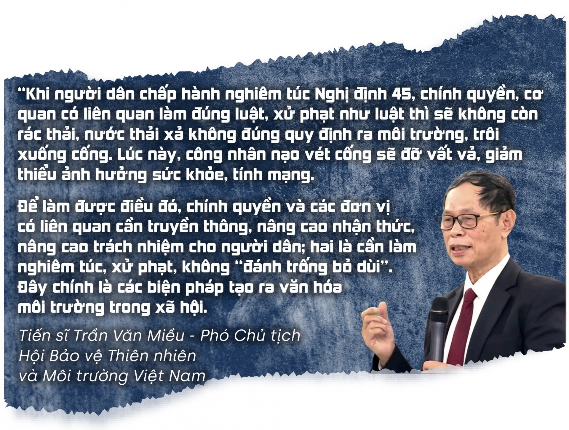 Những “con ong” trong lòng cống thải