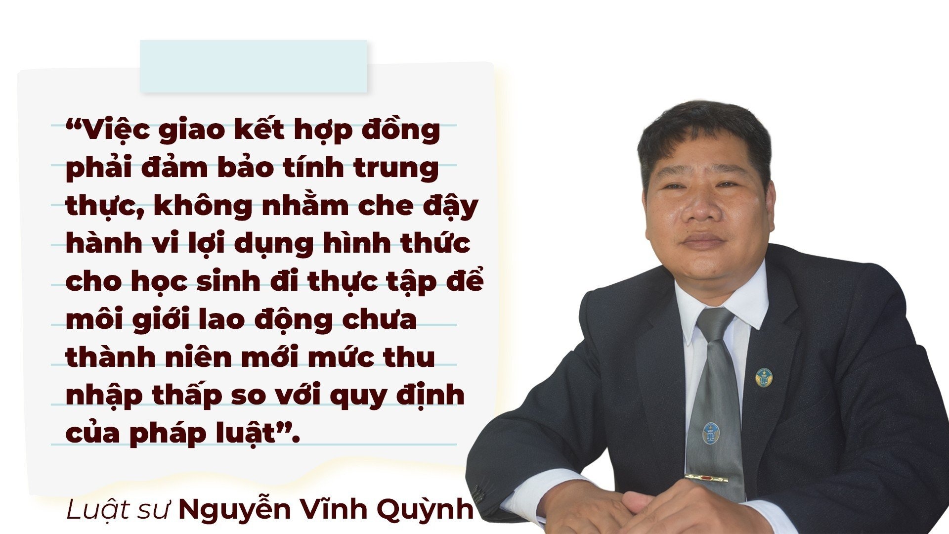 Học sinh làm công nhân – Kỳ 4: Điểm bất hợp lý của hợp đồng nhận sinh viên thực tập