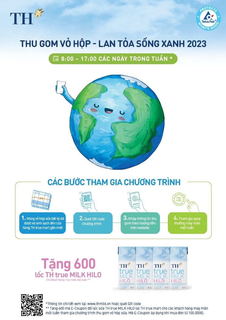 NHÁP “THU GOM VỎ HỘP, LAN TỎA SỐNG XANH 2023”