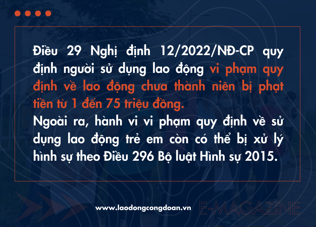 Vấn nạn trục lợi lao động chưa thành niên - Kỳ 1: Vắt kiệt sức trong nhà máy