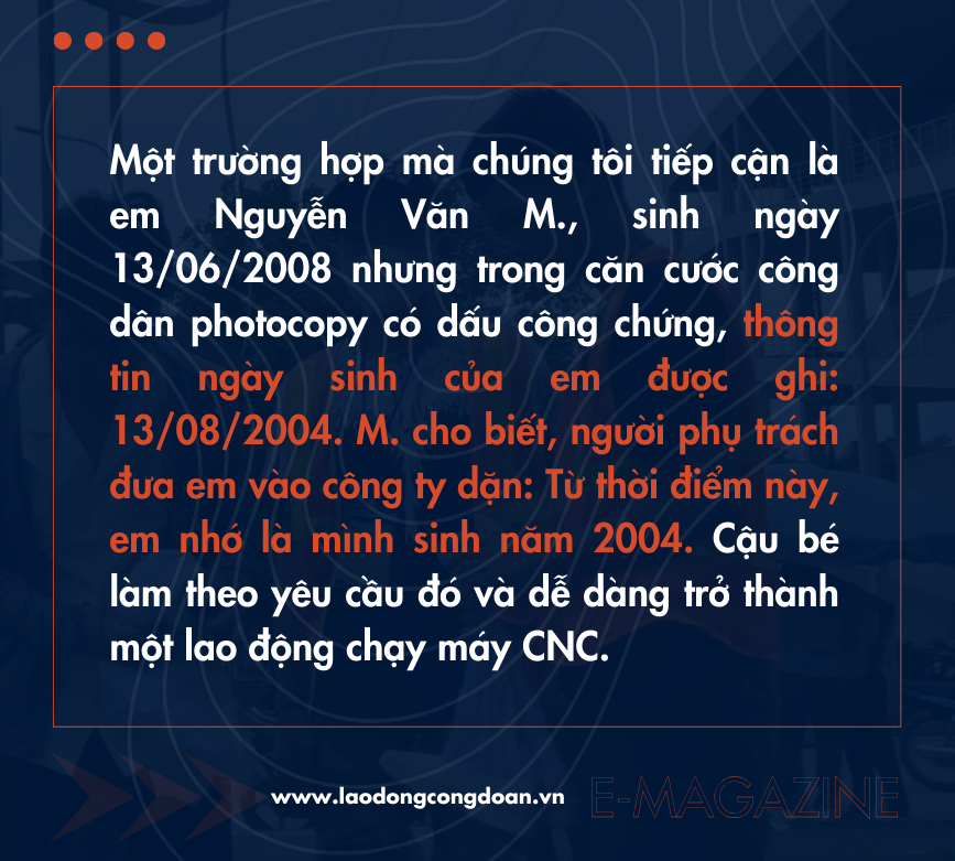 Vấn nạn trục lợi lao động chưa thành niên - Kỳ 2: “Hô biến” trẻ em thành... người lớn