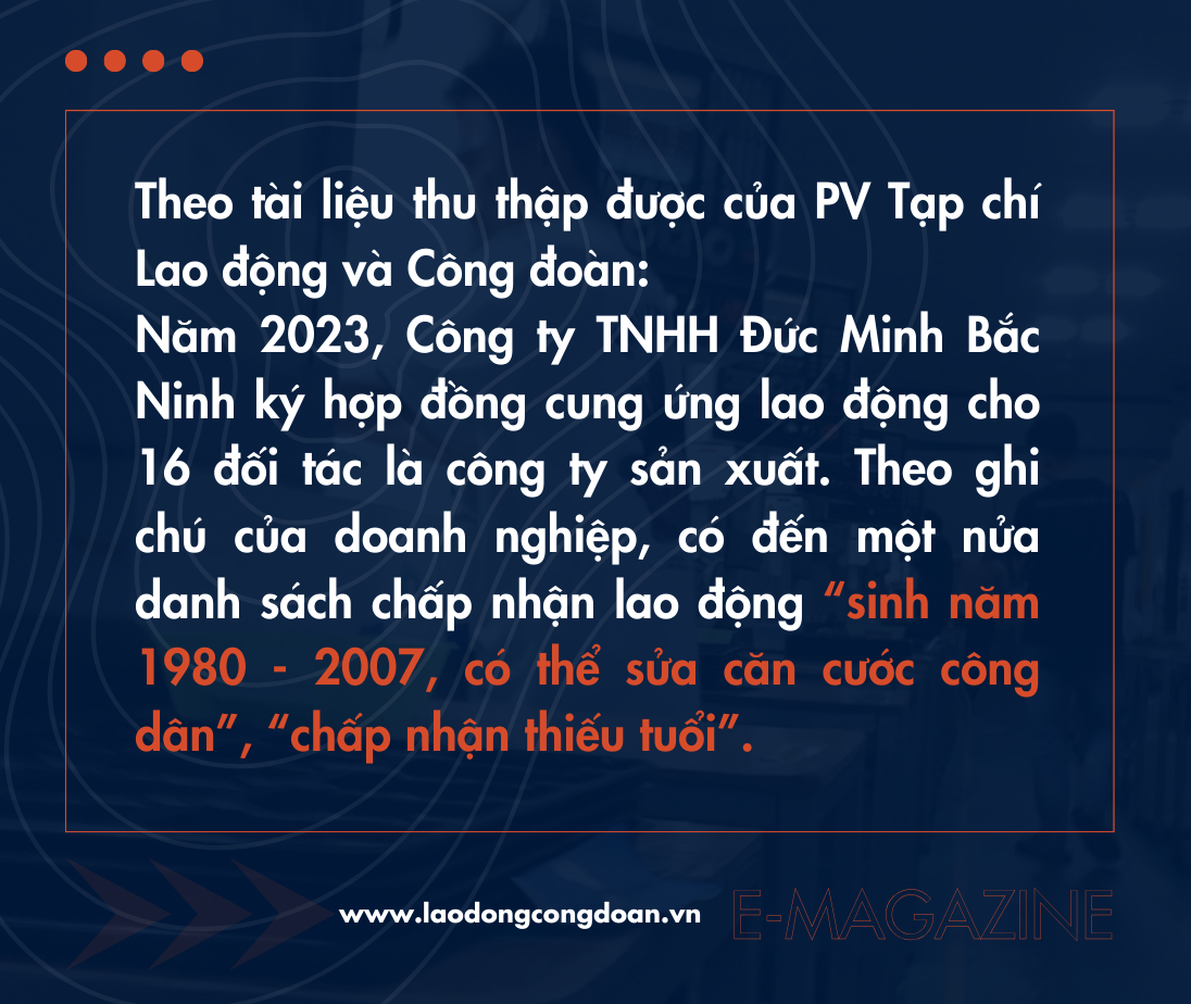 Vấn nạn trục lợi lao động chưa thành niên - Kỳ 2: “Hô biến” trẻ em thành... người lớn