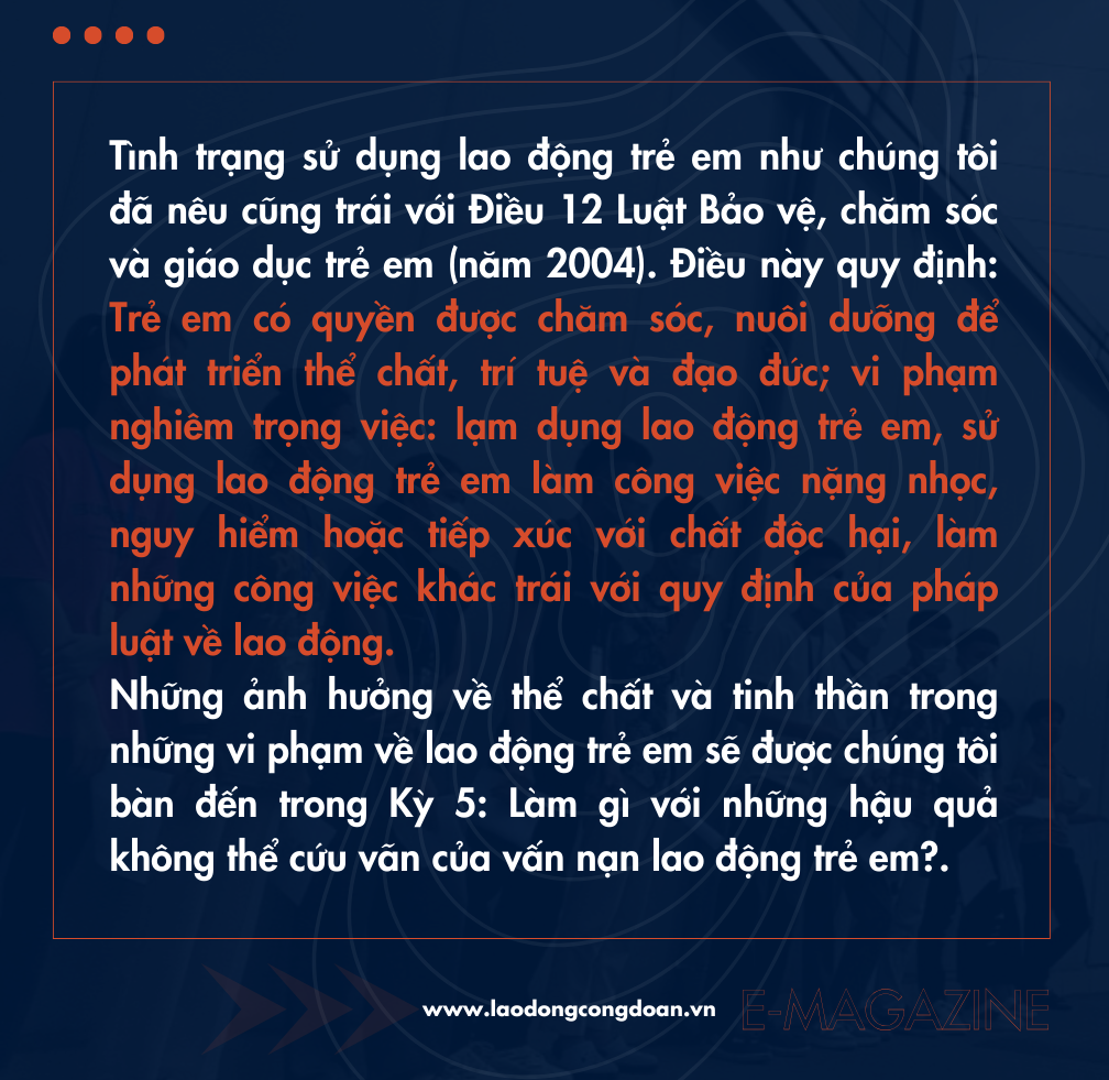 Vấn nạn trục lợi lao động chưa thành niên - Kỳ 4: Vì sao vi phạm pháp luật dễ dàng?