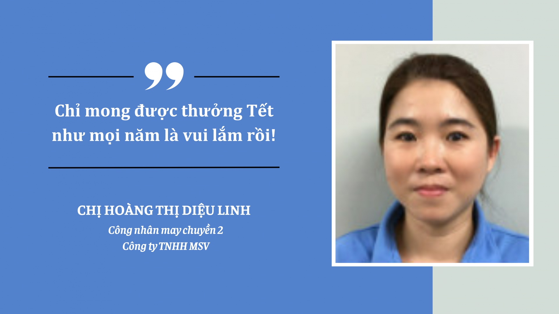 Chỉ mong được thưởng Tết như mọi năm là vui lắm rồi!