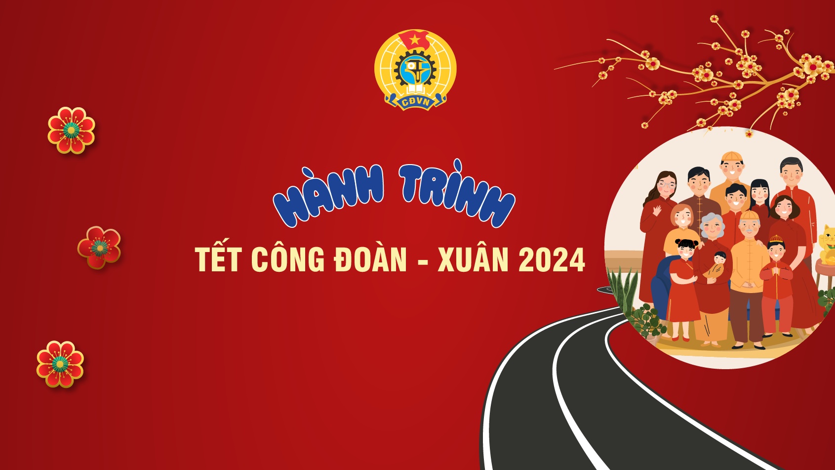 Chương trình "Hành trình Tết Công đoàn - Xuân 2024"