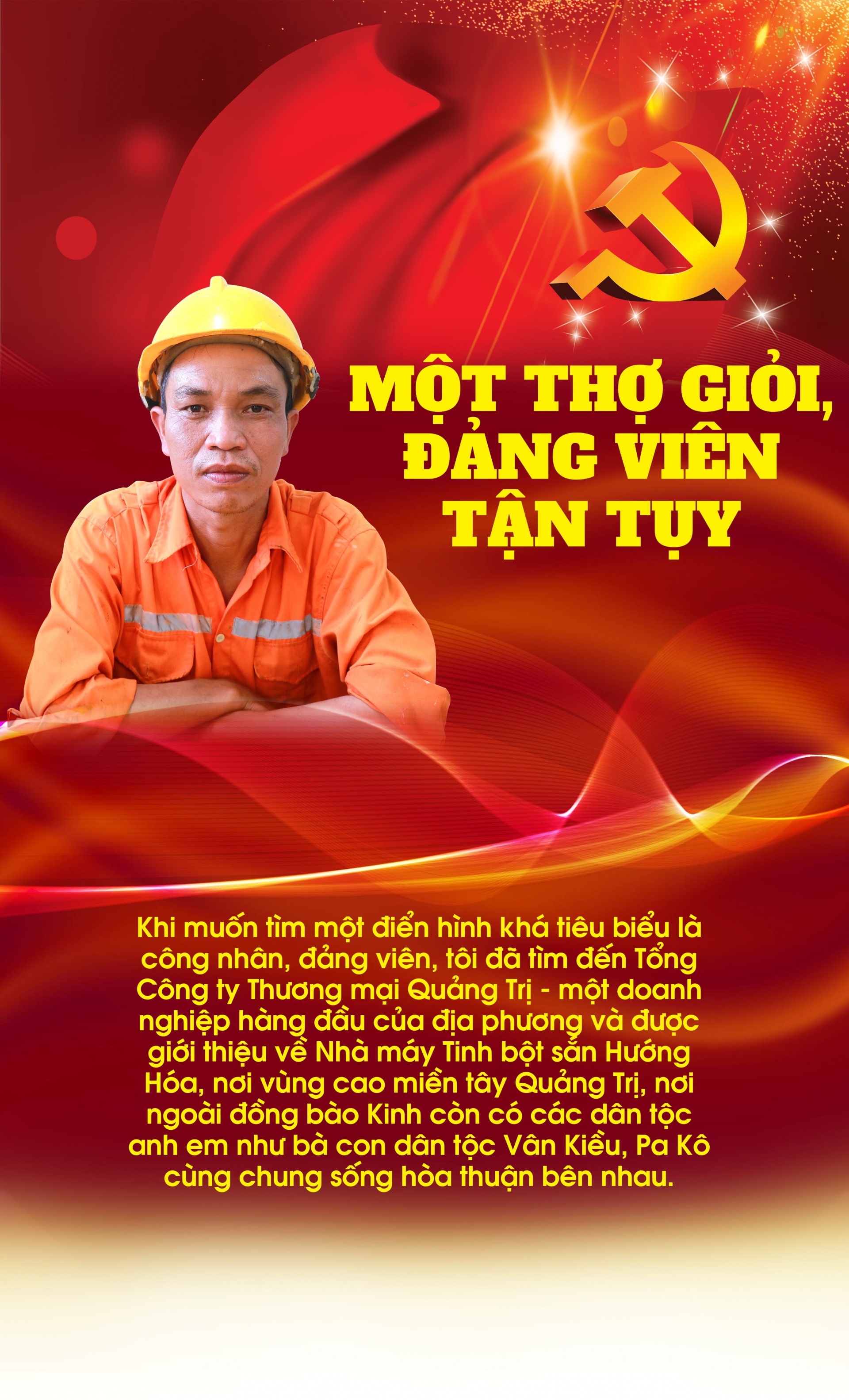 Một thợ giỏi, đảng viên tận tụy