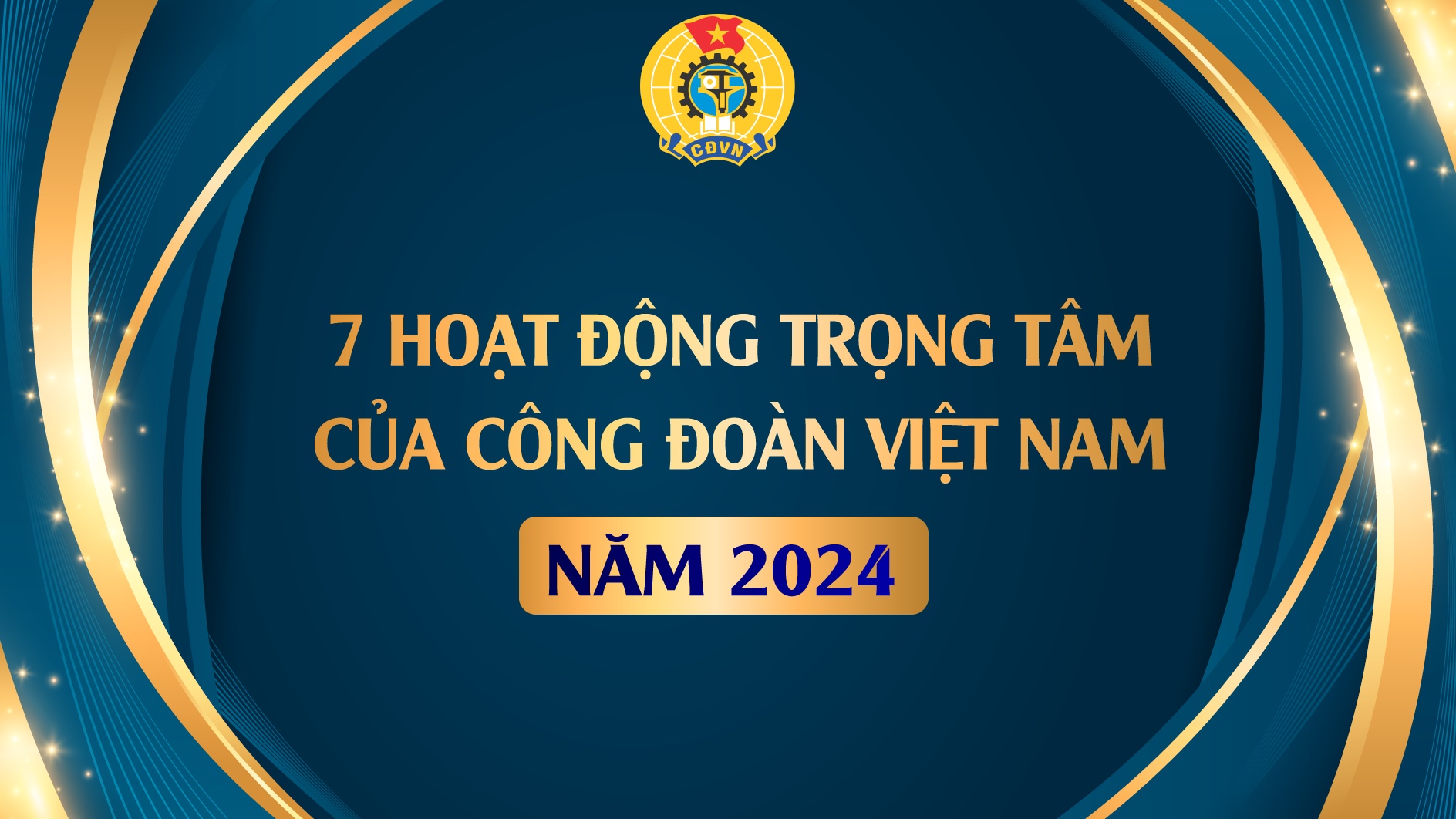 7 hoạt động trọng tâm của Công đoàn Việt Nam năm 2024