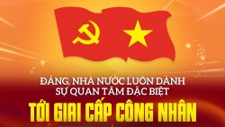 Đảng, Nhà nước luôn dành sự quan tâm đặc biệt tới giai cấp công nhân