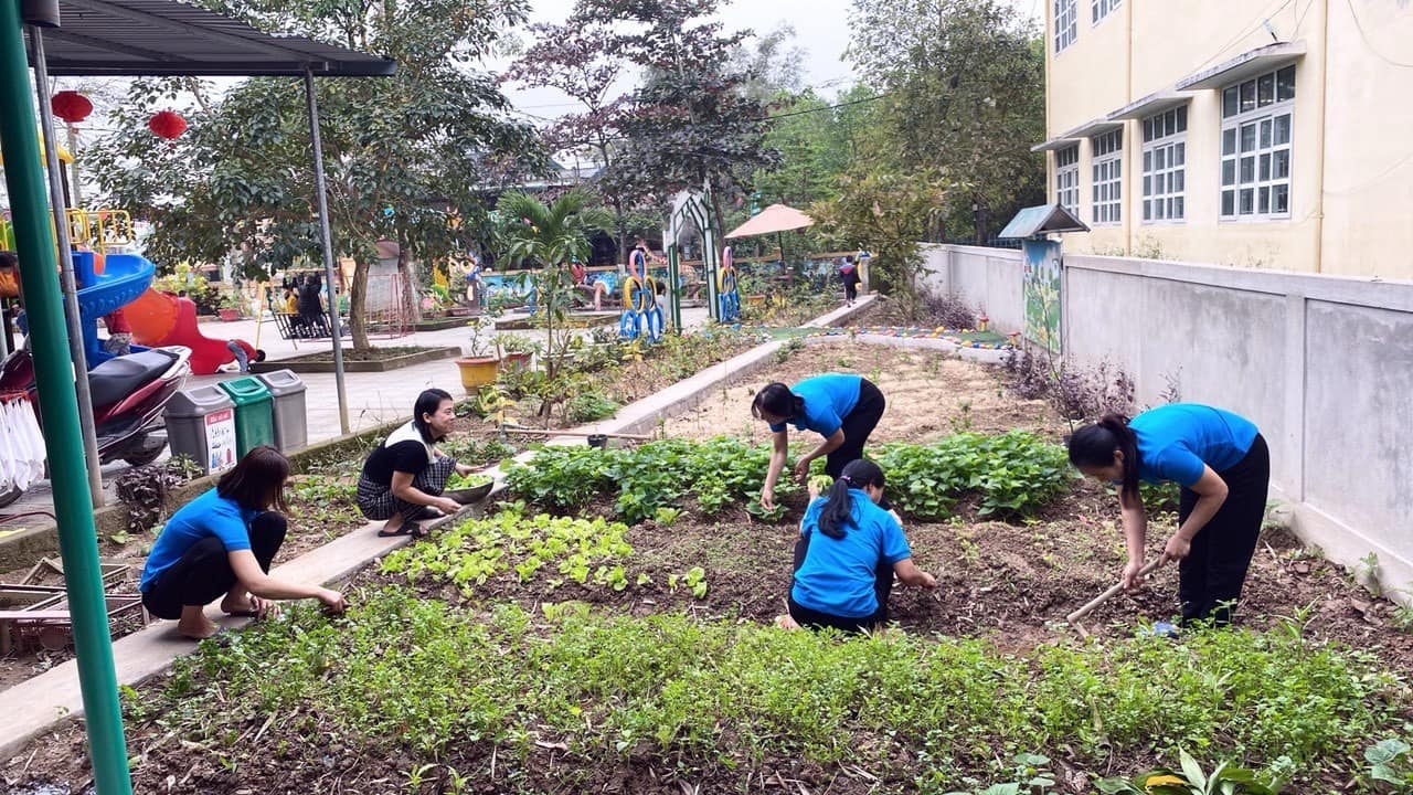 Công đoàn Trường Mầm non Triệu Long: tổ ấm thứ hai của mỗi đoàn viên