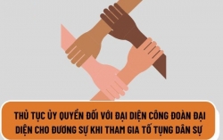 Hướng dẫn người lao động ủy quyền cho công đoàn cơ sở tham gia tố tụng dân sự