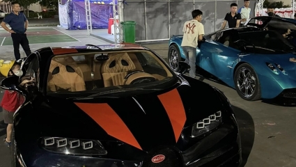 'Siêu xe' Bugatti Chiron và Pagani Huayra tại Fun Wheels Festival Hạ Long 2024