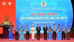 Tường thuật: Kỷ niệm 95 năm thành lập Công đoàn Việt Nam và trao tặng Giải thưởng Nguyễn Văn Linh