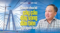 Chuyện chưa kể về cây cầu dây văng đầu tiên của người Việt