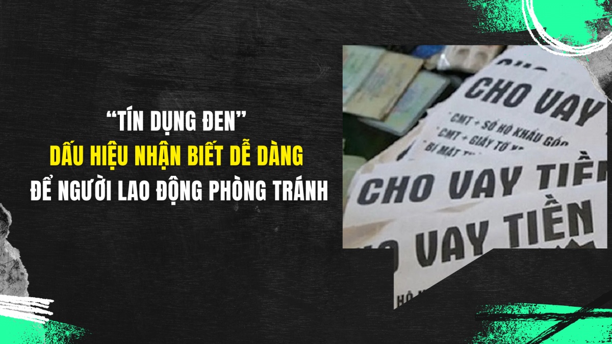 Cách nào tránh bẫy “tín dụng đen”?