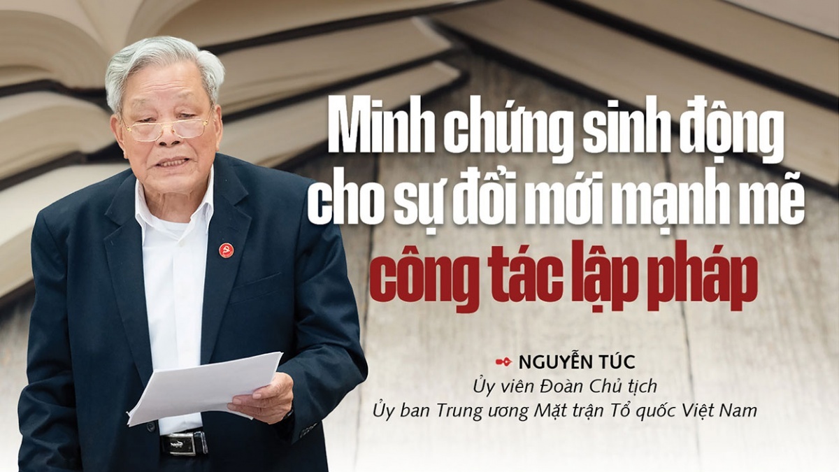 Bài 1: Minh chứng sinh động cho sự đổi mới mạnh mẽ  công tác lập pháp