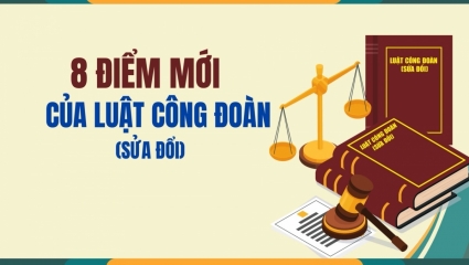 8 điểm mới của Luật Công đoàn (sửa đổi)