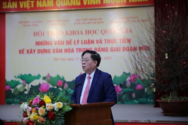 Xây dựng văn hóa trong Đảng: Nền tảng và động lực phát triển bền vững