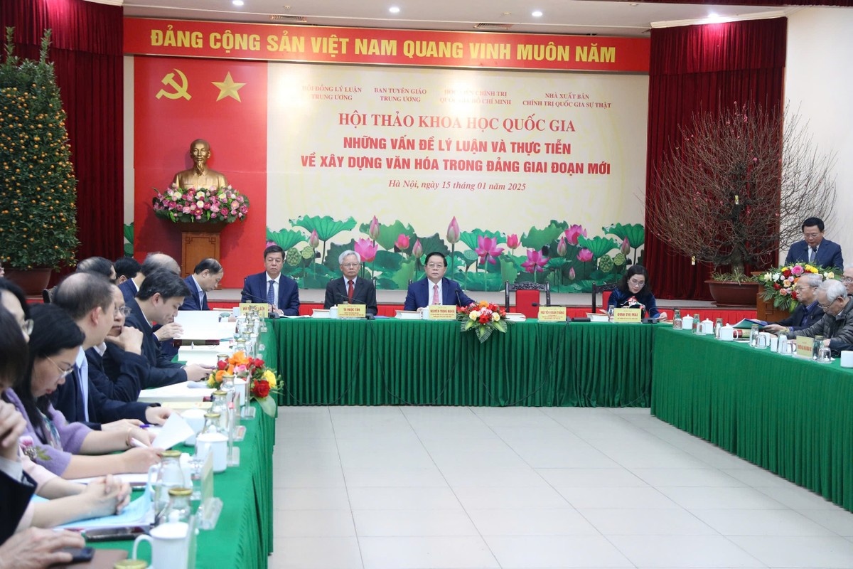 Xây dựng văn hóa trong Đảng: Nền tảng và động lực phát triển bền vững