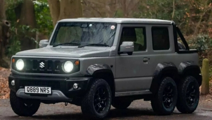 Độc đáo Suzuki Jimny độ phong cách 'G63 AMG 6x6'