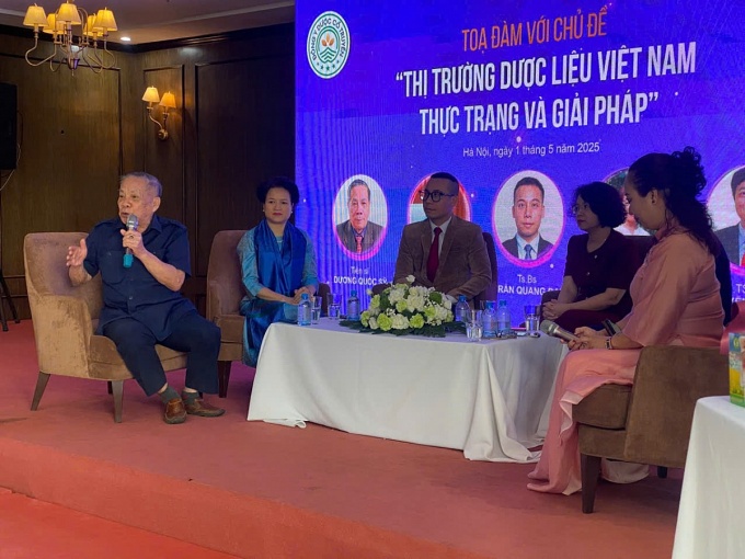 Tọa đàm về Thực trang ngành dược liệu Việt Nam.