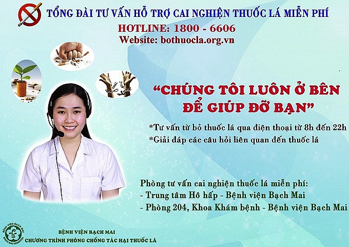 Hành trình 365 ngày của bác sĩ đồng hành với người cai nghiện thuốc lá