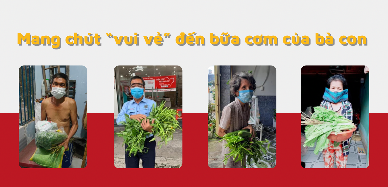 Chuyến rau vui vẻ: tô xanh điểm đỏ