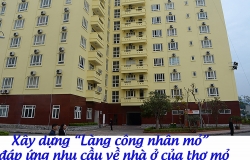 Xây dựng “Làng công nhân mỏ” - đáp ứng nhu cầu về nhà ở của thợ mỏ