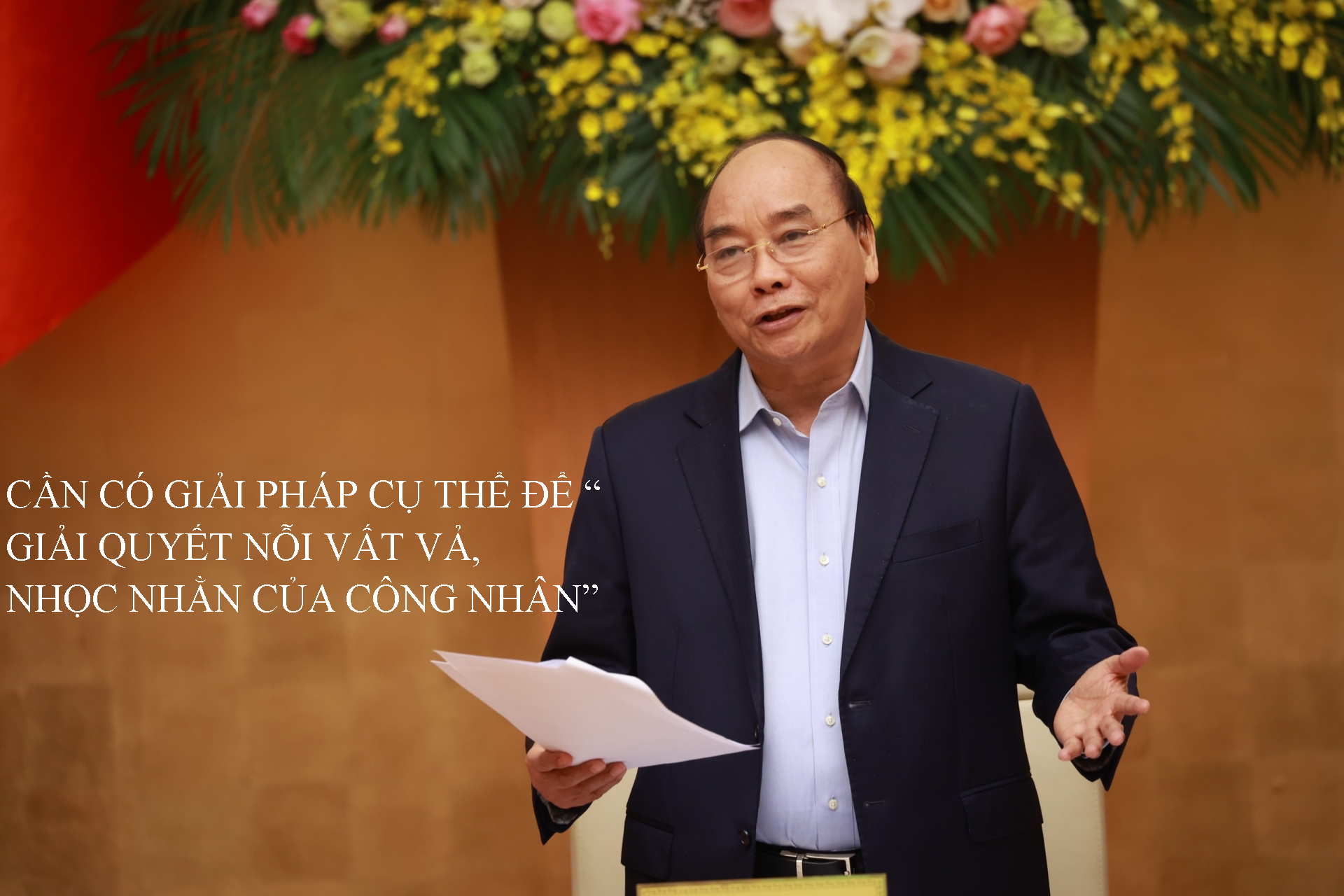 “Cần có giải pháp cụ thể để giải quyết nỗi vất vả, nhọc nhằn của công nhân”