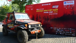 Hàng trăm xe đua khởi tranh tại Giải đua xe ô tô địa hình Việt Nam lần thứ 13