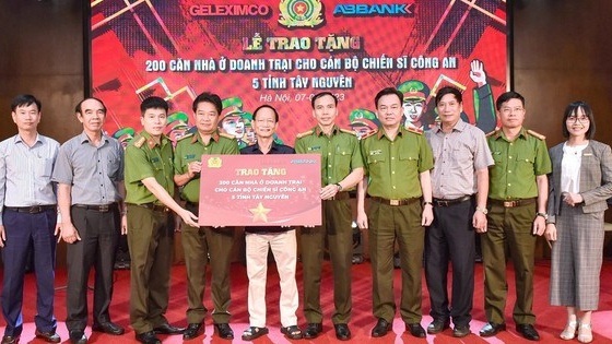 Xây dựng 200 căn nhà ở doanh trại cho chiến sỹ Công an tại các xã khó khăn