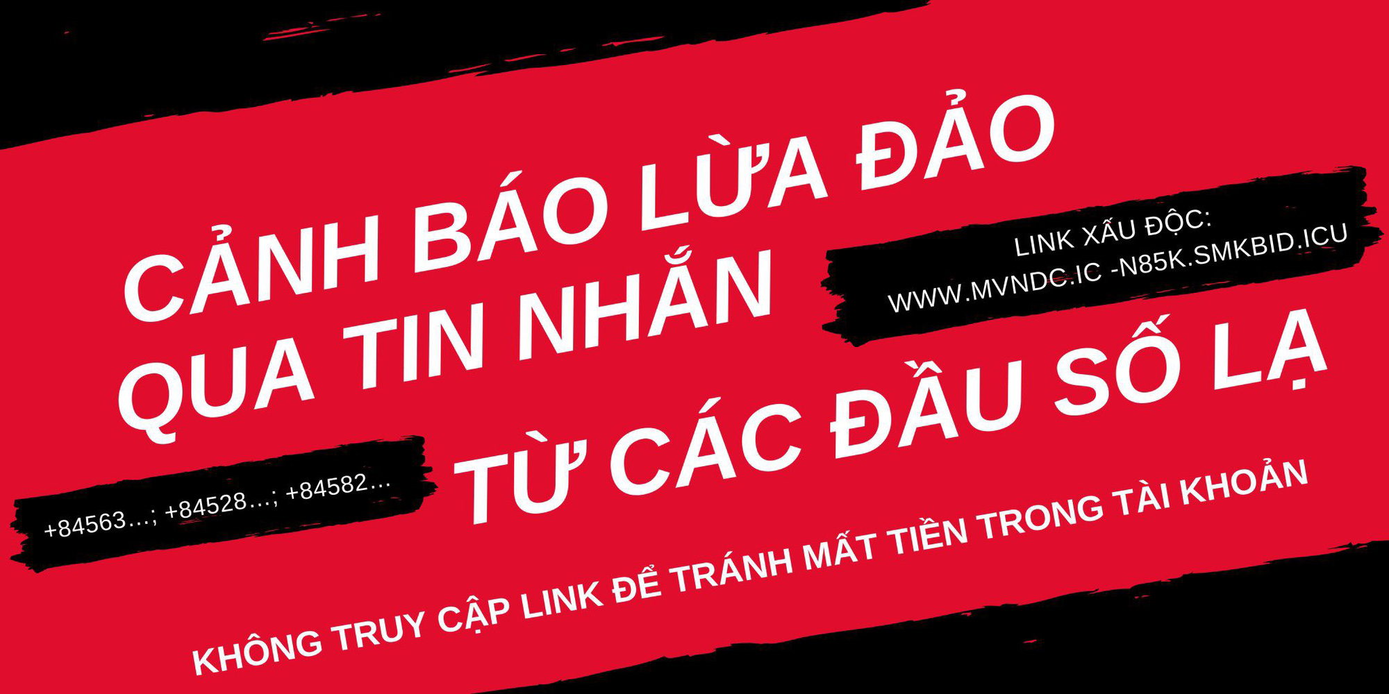 Cảnh báo lừa đảo Cảnh báo tin nhắn lừa đảo người dân về việc nhận tiền hỗ trợ từ Quỹ bảo hiểm thất nghiệp